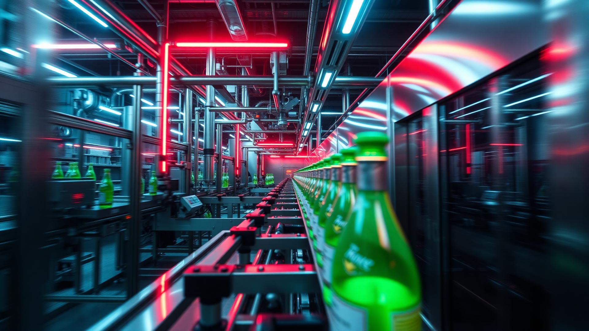 Bansa Foods high-speed beverage bottling line